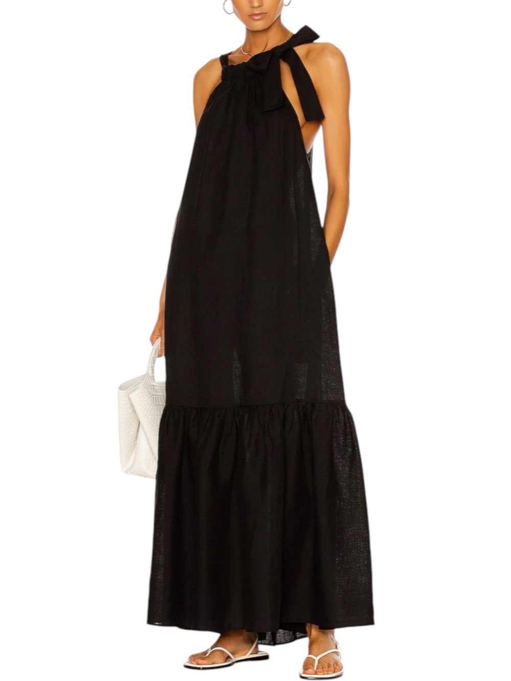 NWT ASCENO The Ibiza Dress Size S